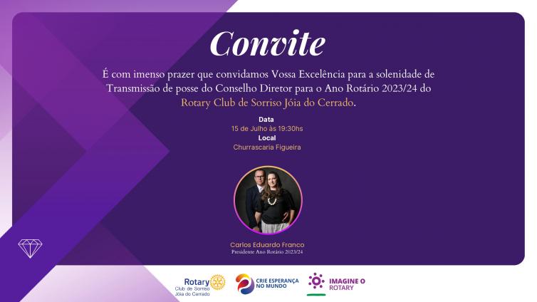 Imagens da Galeria - Posse da Nova Diretoria: Lyons Club Joias do Cerrado