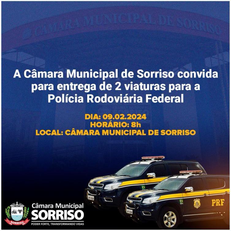 Imagens da Galeria - Solenidade de entrega de 2 Viaturas para a Polícia Rodoviária Federal